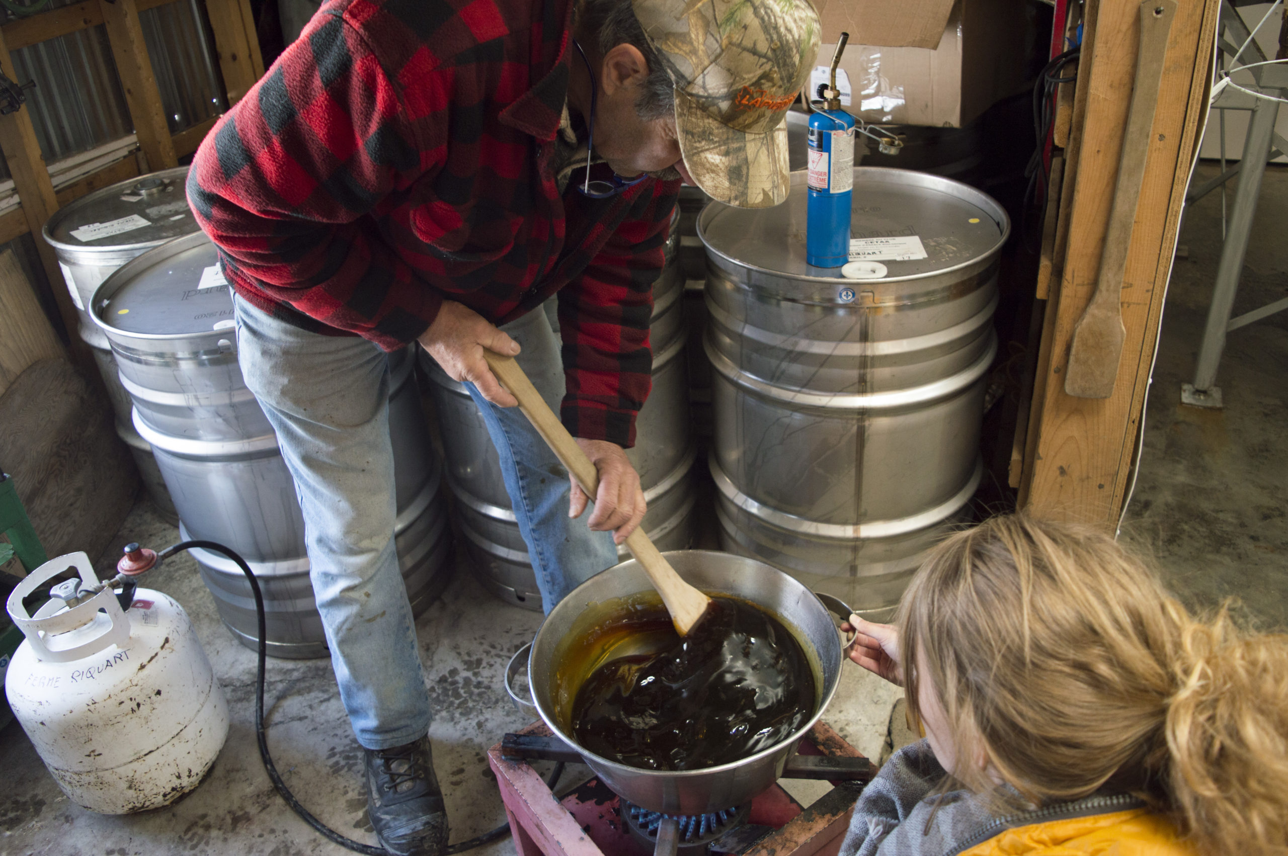 fabrication sirop d'érable
